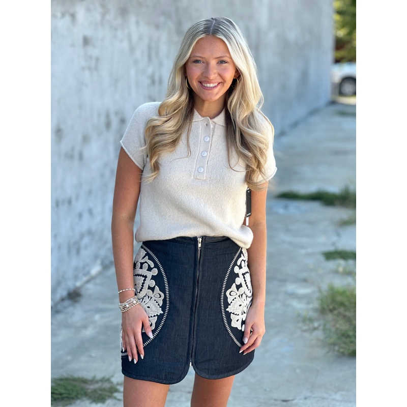 Love The Label Ayla Skirt in Black