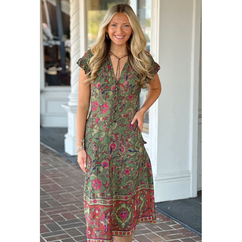 Love The Label Florentine Dress in Helena Print