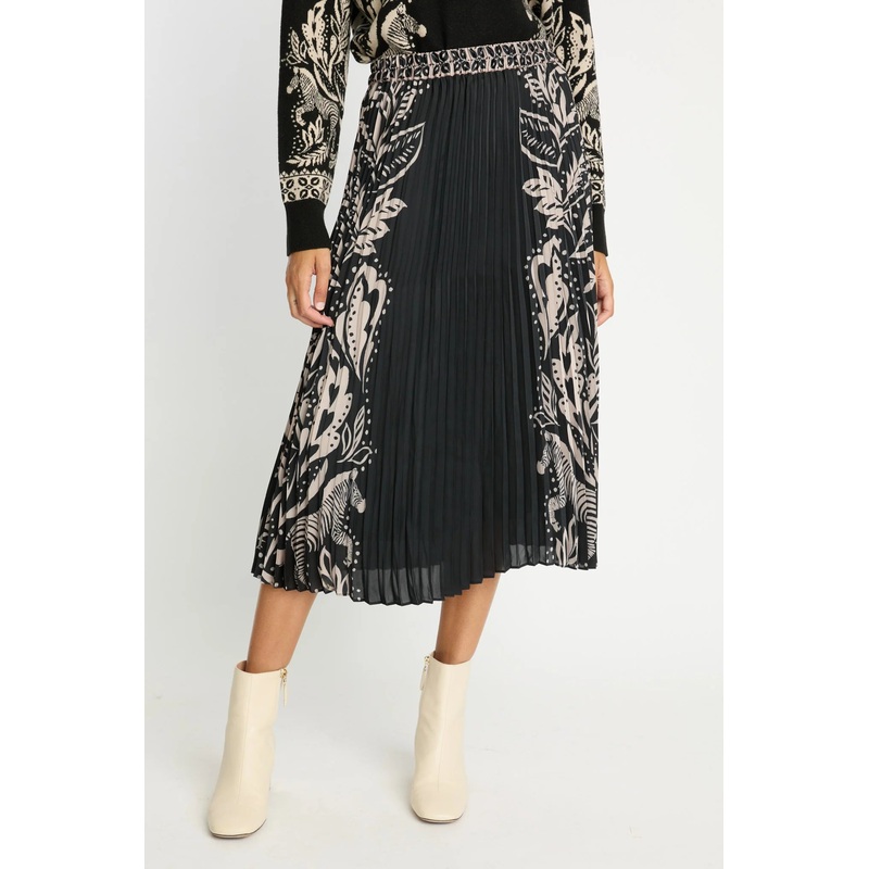 Mia Skirt in Zebra Fern|S|M|L