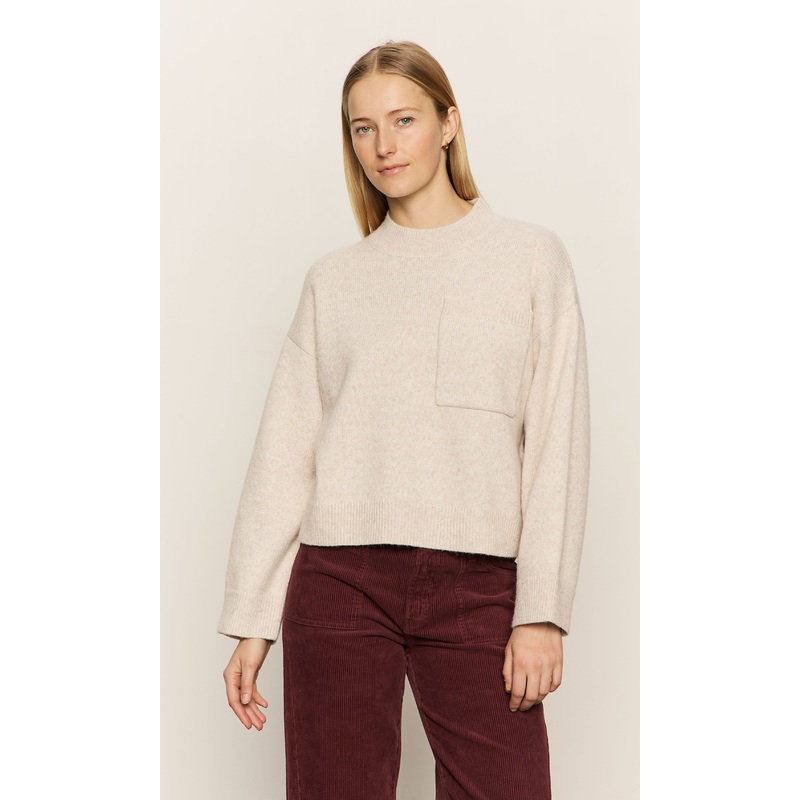 Sanctuary One Pocket Crew Sweater
