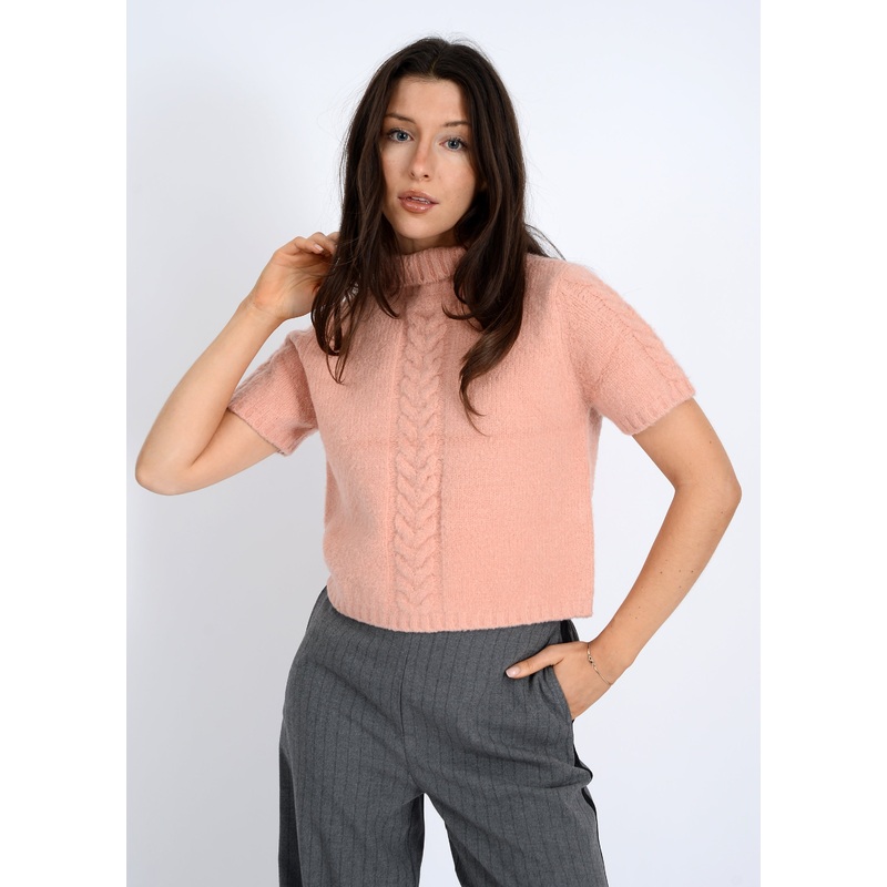 Sharee Rose Short Sleeve Sweater