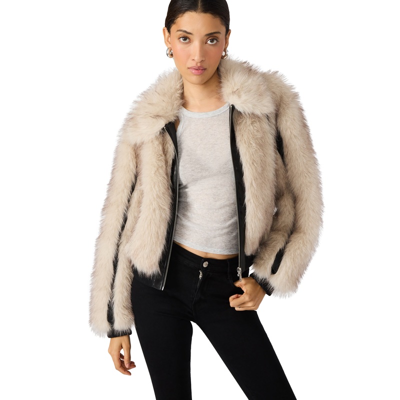 Steve Madden Charmaine Jacket in Natural