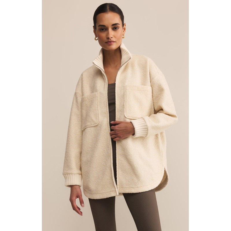Z Supply Downhill Jacket in Crystal