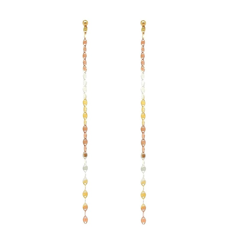 Los Angeles Gold Plated|14k Posts and Backs|Gold Filled Posts and Backs|Just the chain!
