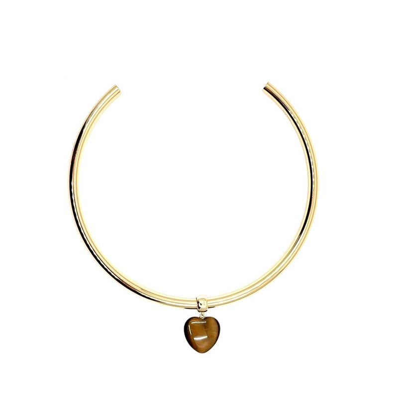 Monte Carlo|Tigers Eye Heart Charm ON Thick Necklace|Tigers Eye Heart Charm ON Thin Necklace|Tigers Eye Heart Charm ONLY|Pink Opal Heart Charm ON Thick Necklace|Pink Opal Heart Charm ON Thin Necklace|Pink Opal Heart Charm ONLY|Jade Heart Charm ON Thick Ne