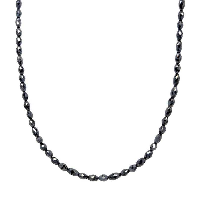 Vienna|18ct Black Diam. 18″ 14k WG Clasp|30ct Knotted Black Diam. 18″ 14k WG Clasp|24ct Black Diam. 18″ 14k WG Clasp|11ct Blue Diam. 18″ 14k YG Clasp|14ct Green Diam. 17″ 14k YG Clasp|11ct Brown Diam. 17″ 14k YG Clasp|21ct Grey Diam. 18″ 14k YG Clasp|21ct