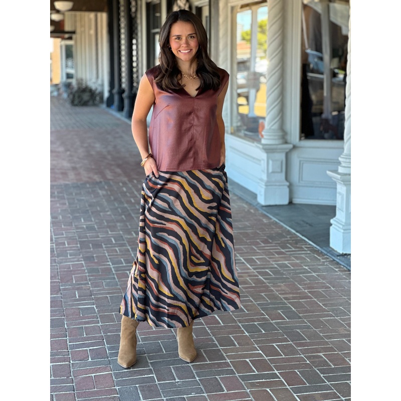 Zephir Printed Skirt|XS|S|M|L