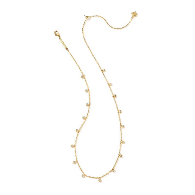 Amelia Chain Necklace in Gold|Gold