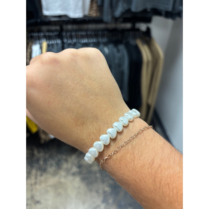 Heart Beaded Bracelet