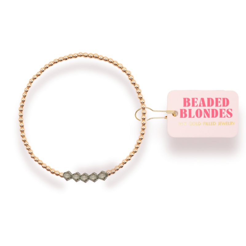 Ash Gray Kim Bracelet: Standard 6.75 inch