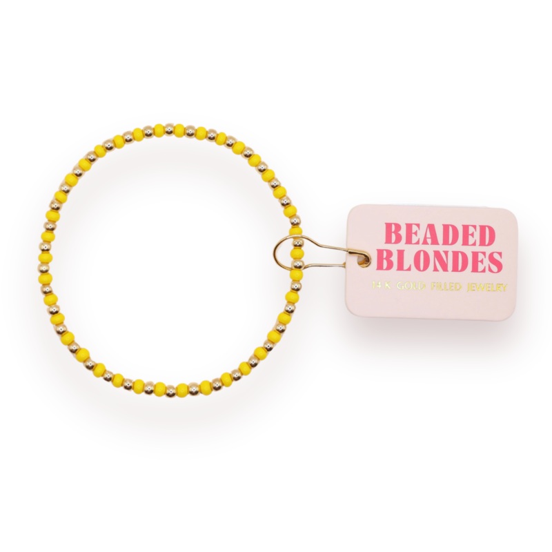 Demi Bracelet in Yellow: Standard 6.75 inch