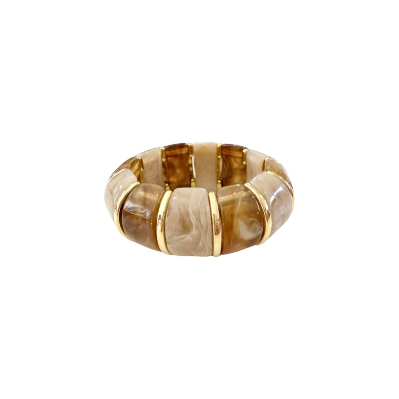 Neva Bracelet Taupe Mix