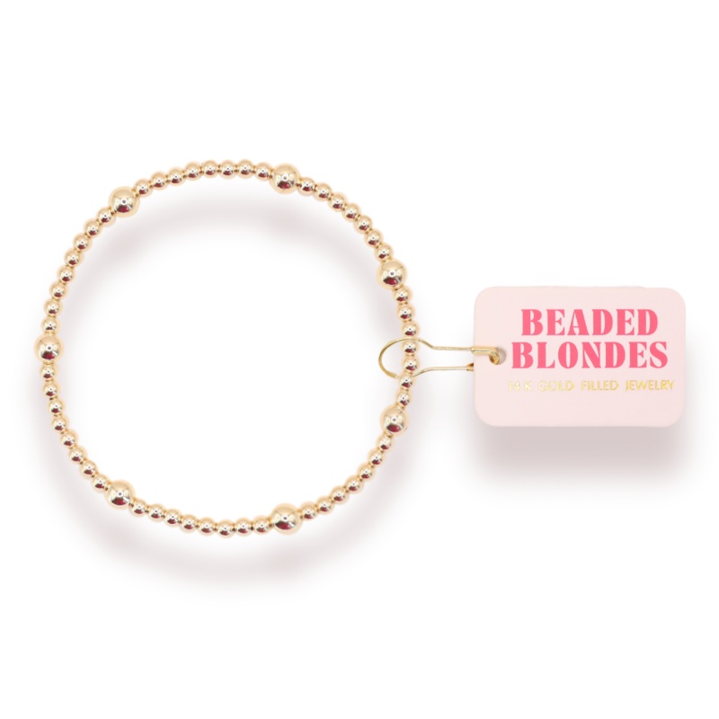Olive Bracelet in Gold: Standard 6.75 inch