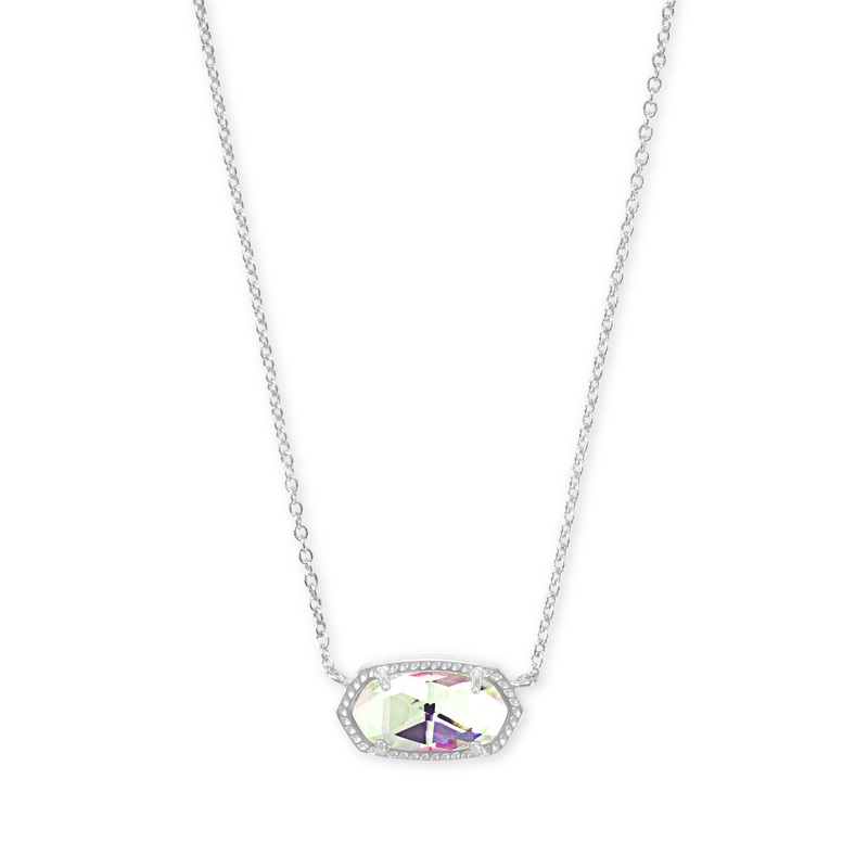 Elisa Dichroic Glass Rhodium|Rhodium